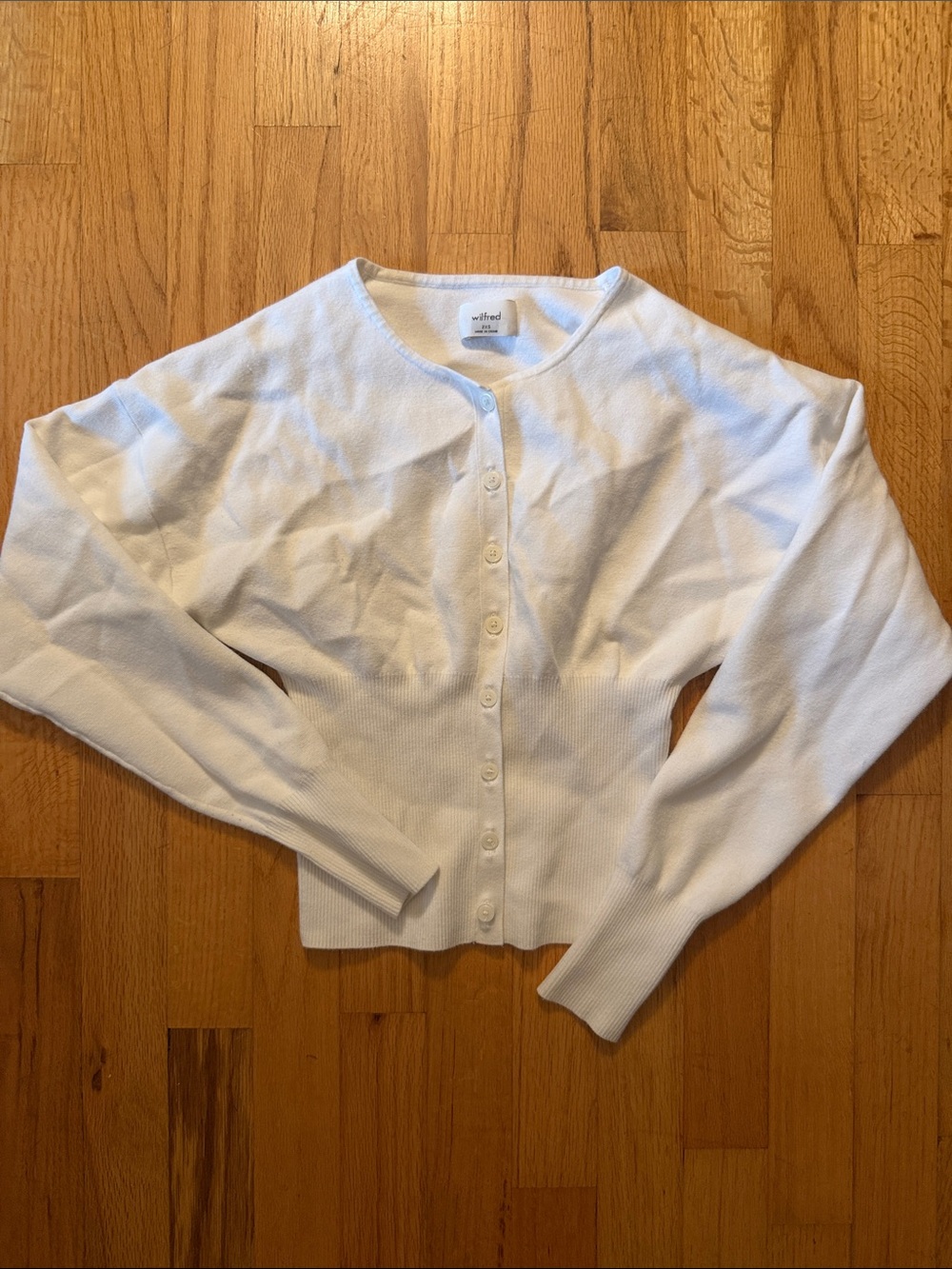White go lightly cardigan